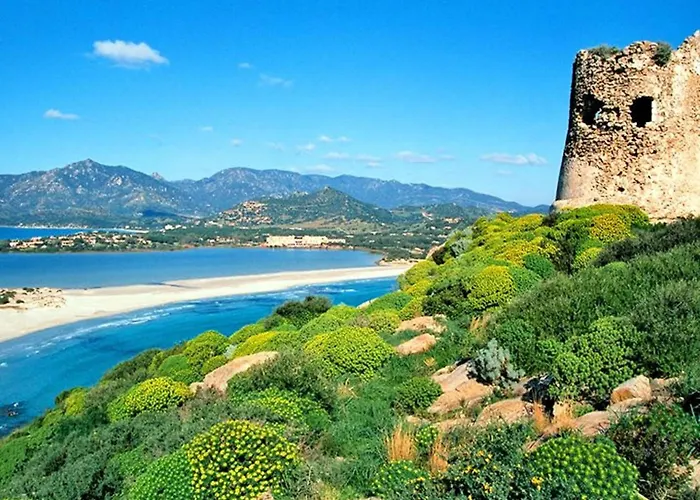 Three-room With Pool Apartment Villasimius